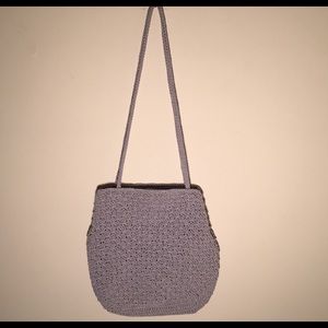 Lavender Woven Handbag